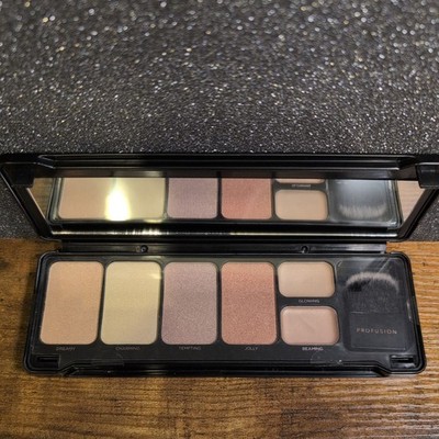 Profusion Cosmetics Highlight 6-Shade Palette & Brush