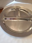 Coleman camping 12 inch divided plates pair Stainless steel shiny Camping Camp  — photo 9