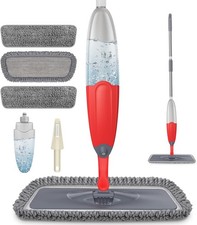 Dust Mop for Hardwood Floors: Microfiber Spray Mop for Cleaning Laminate Wo