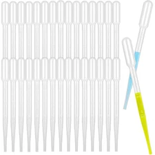 moveland 𝟭𝟱𝟬𝟬𝗣𝗰𝘀 𝟯𝗺𝗹 Plastic Pipettes - Disposable Eye Dropping... 