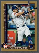 2025 Topps Series 2 Chas McCormick Gold #/2025 Astros SP