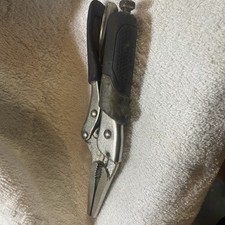 Vise Grip Type Locking Pliers w/ Cushioned Gr...
