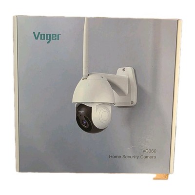 Voger Weatherproof Wi-Fi Full HD Surveillance Camera  White Only New In Box