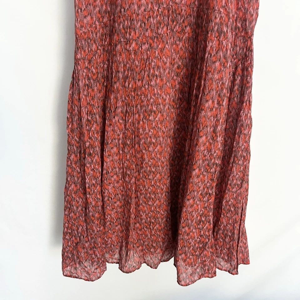 Maxi Vestido Joie Cottage Hippie Prairie Mujer M Lagenlook Fluido Boho Indie Foto 3 de 4