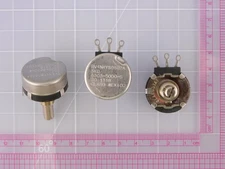 Lot of 7 CLAROSTAT RV4NAYSD502A Potentiometer RV4 Series 1 Turn 5K Ohms 10% Tol 