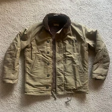 The Real McCoy's N-1 Deck Jacket, Biker, #1212