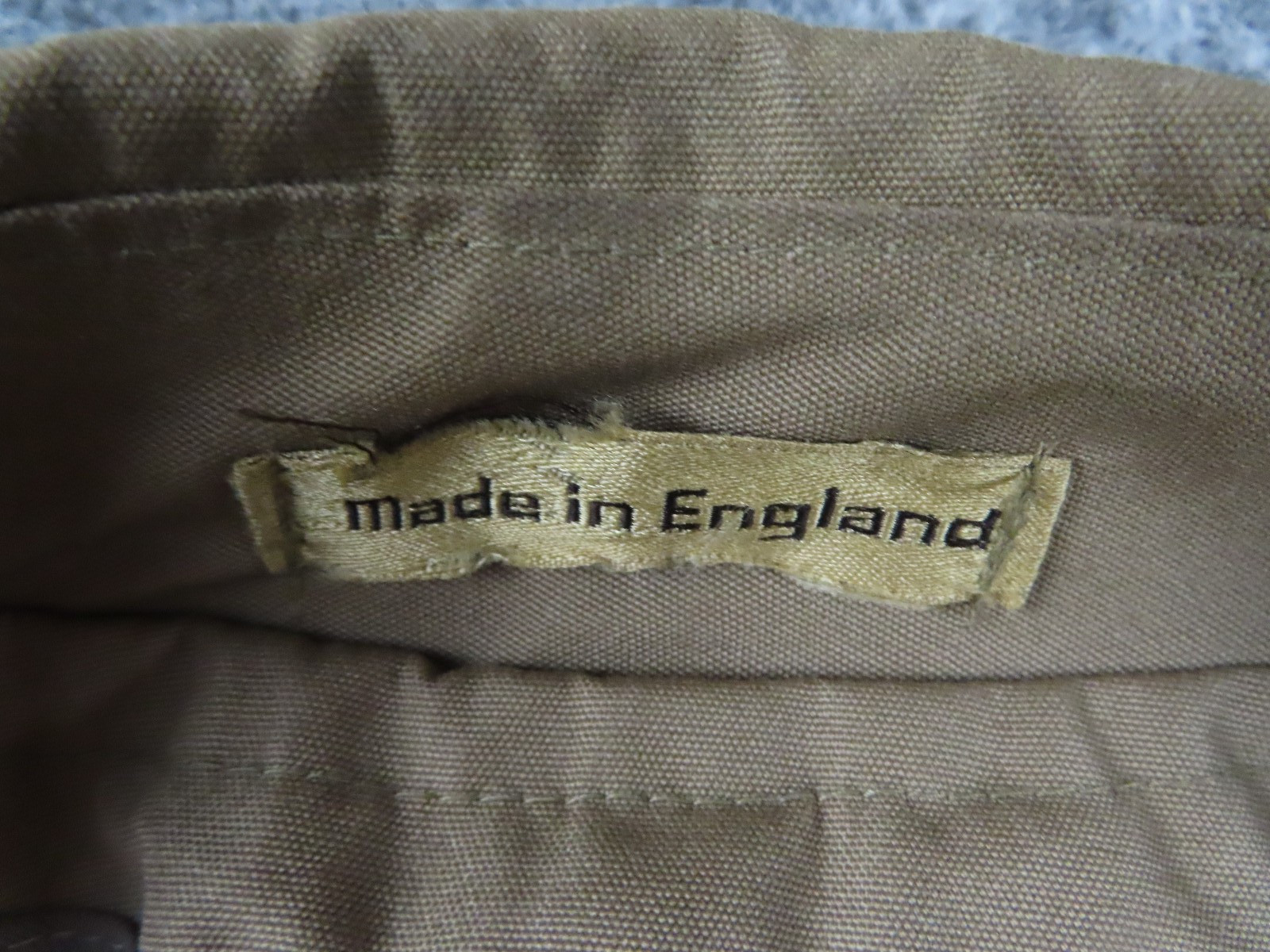 Vintage Baracuta Jacket Mens Chest 48" Khaki Flannel Lined Diolan Trench Coat