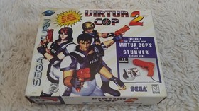 Sega Saturn Virtua Cop 2 Gun Bundle SS Original Box VC1 Disc ~ Not DC Dreamcast