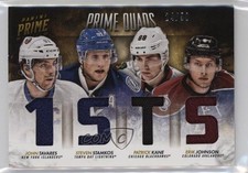2013 Prime Quads 24/50 Erik Johnson John Tavares Patrick Kane Steven Stamkos lb9