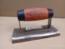QLT by Marshalltown 6"x3" Concrete Hand Edger 3/8" Radius 1/2" Lip Pre-Owned