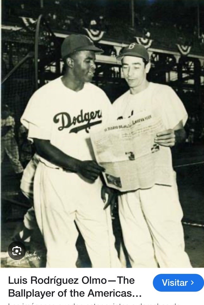 L@@K PUERTO RICO CONTRACT  1958-59 BASEBALL  LUIS RODRIGUEZ OLMO SIGNED