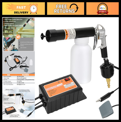 Electrostatic Powder Coating System Kit - DIY Metal Finishing, Durable Coating