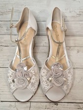 RACHEL SIMPSON ladies ivory Valencia bridal shoes size 3.5 Eu 36 new