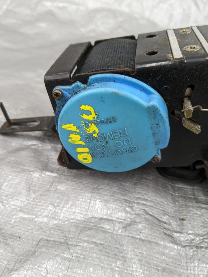 Juego de carrete de cinturón de seguridad izquierdo derecho Mazda Miata 1990-1993 OEM negro NA 90-93 91NASU Foto 2 de 4