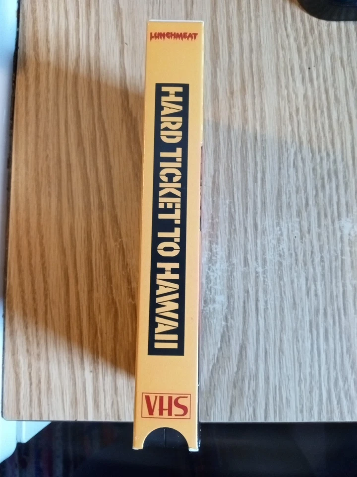 Hard Ticket To Hawaii VHS 1987 (Lunchmeat Rerelease 2023) - Image 4 of 4
