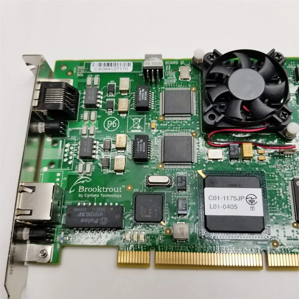 Dialogic Brooktrout PCIe Fax Voice Board 801-016-16 / 801-001-03 / 901-001-16 - Image 3 of 4