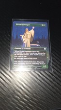 Elvish Harbinger NM Borderless MTG Hildebrandt Lord of the Rings Unplayed Magic