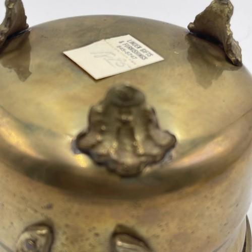 Vintage Small Decorative Brass Pot - Picture 7 of 8