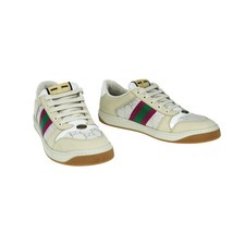 New Authentic Gucci Women's 577684 GG Screener Sneakers Size EU 42/ US 12