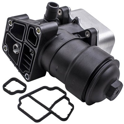 1x Ölfilter Gehäuse mit Kühler for Audi A3 VW Golf 6 Seat Leon Skoda Yeti 1.6