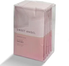 6 Pack Sachet (Sweet Angel) Long Lasting Home Fragrance for Drawers Dressers Clo