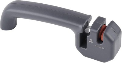 Pull-Through Knife Sharpener W/ 2 Stages Coarse & Fine Sharpening Tool Kitchen