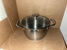 Swiss Pro 4Qt Stock Pot Stainless Steel With ...