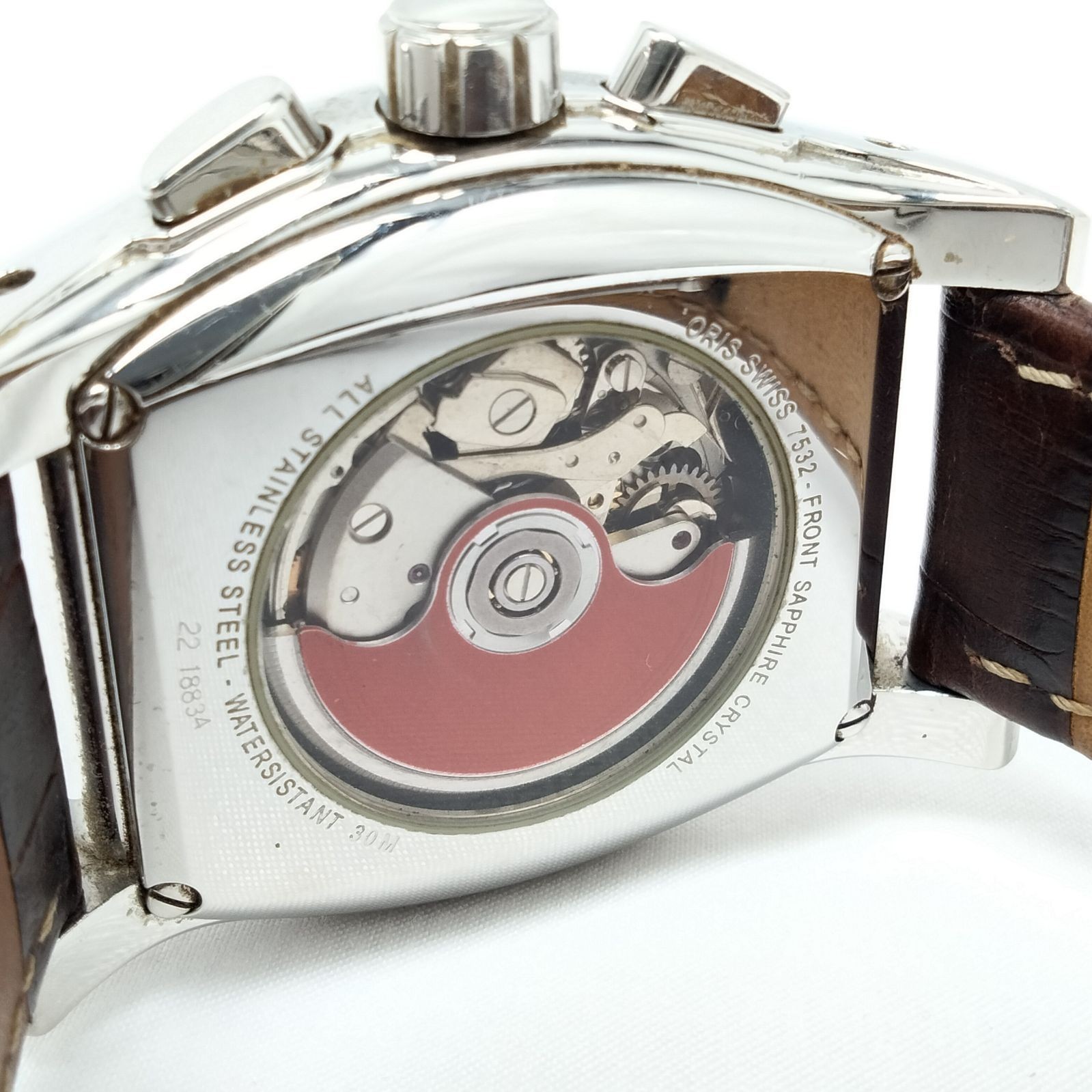 Oris Miles Chronograph Automatic Day Date Mens Wa… - image 12