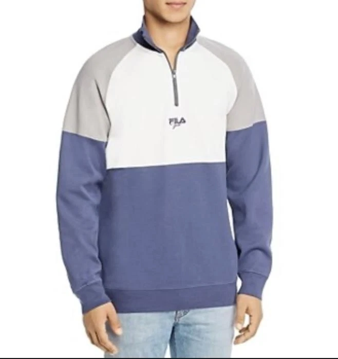 FILA FJELD Astrid Andersen Men Sebastian 1/2 Zip Pullover Size L NEW $297 - Image 2 of 4
