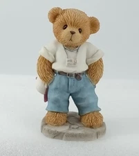 CHERISHED TEDDIES FIGURINE--GIACOMO JAKE BEARCINO-- MEMBERS ONLY FIGURINE