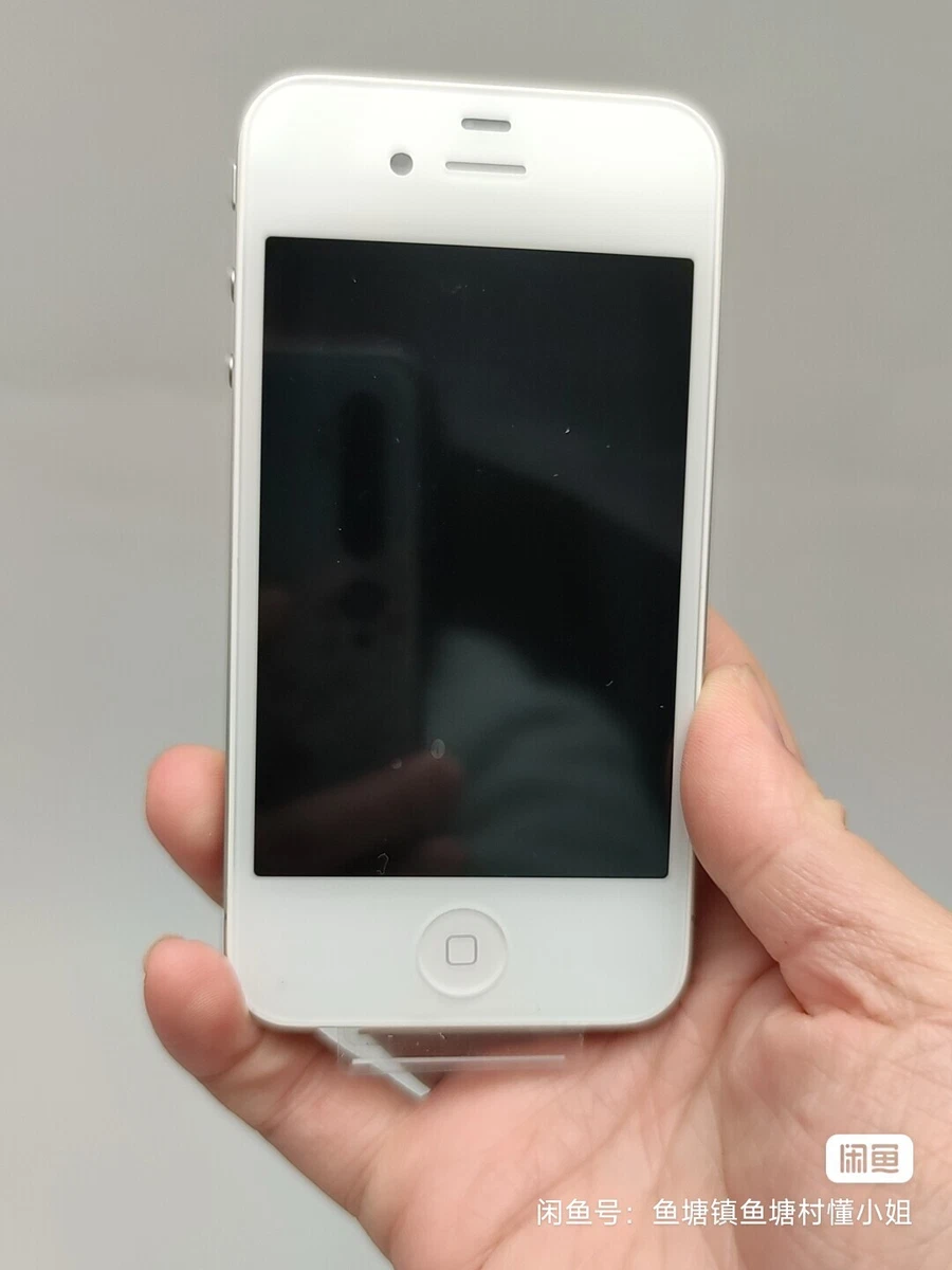 Apple iPhone 4 - 8GB - White black (Unlocked) A1332 (GSM) used smartphone  IOS7 885909510047 | eBay