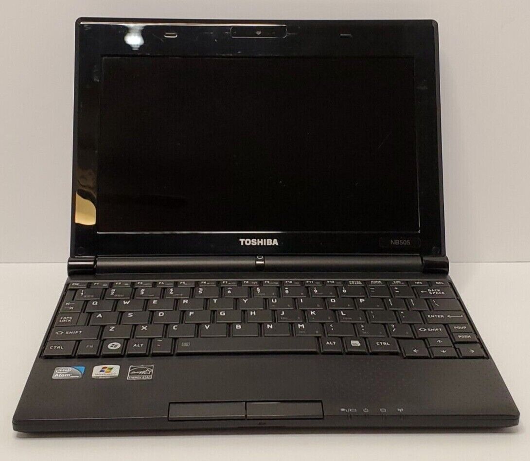 TOSHIBA NB505-N500BL Mini Laptop Intel Atom N455 1.66GHz 1GB TOSHIBA NB505-N500BL Mini Laptop Intel Atom N455 1.66GHz 1GB