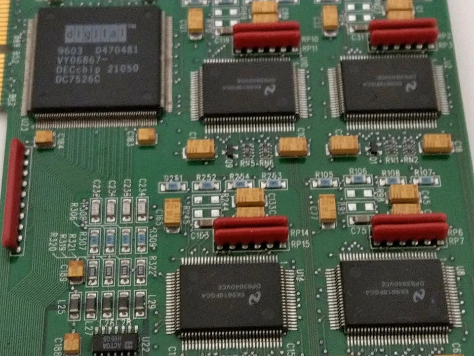 Cogent EM440 TX PCI 4-Port Quad-Netzwerkkarte Ethernet-Card Rare Vintage Classic - Bild 4 von 4