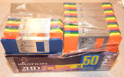 3M Imation 3.5'' Diskettes Floppy Disks 35 Pack IBM Formatted 1.44MB 2HD