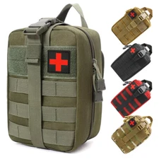 Tactical EMT Pouch Rip Away Medical IFAK First Aid Kit Emergency Survival Bag