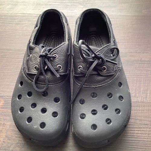 islander crocs light blue