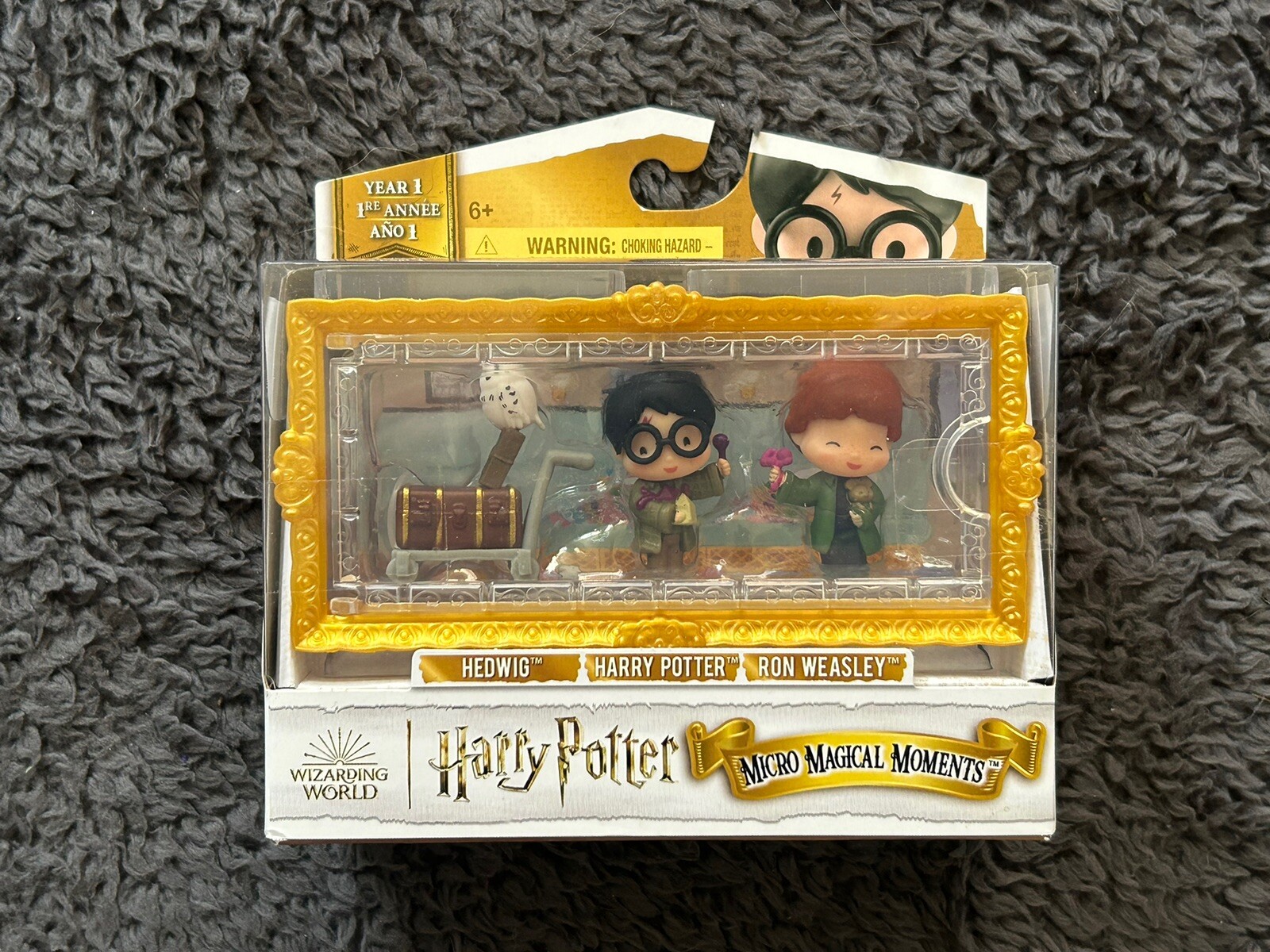 Wizarding World Micro Magical Moments - Hedwig / Harry Potter / Ron Weasley 🪄
