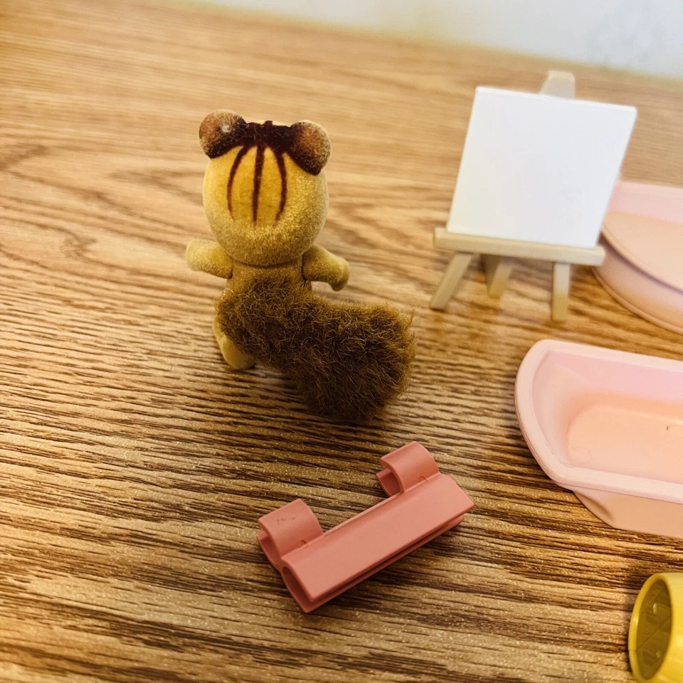 Calico Critters Nogal Ardilla Avellana Chip Sylvanian Familias y Accesorios Foto 4 de 4