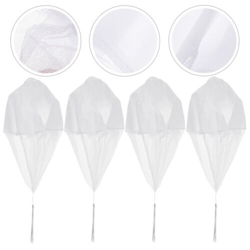 4pcs Throwing Parachute Flying Toys Parachute Plaything Throwing Parachute Toys