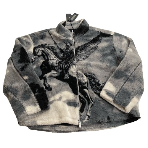 Represent Men’s Multicolored Fleece Full Zip Jacket Large
