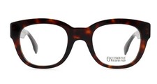 New Vintage Emmanuelle Khanh EK1616-18 48mm Thick Brown Havana Eyeglasses France
