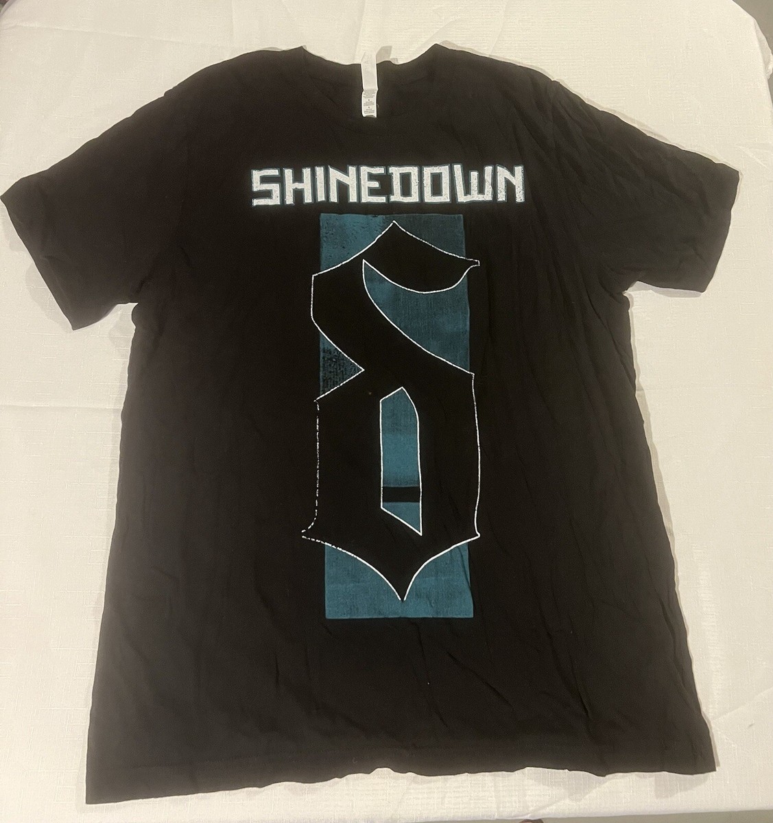 Shinedown Size L Women’s “I Got A Letter Word” Tour 2019 Black Shirt