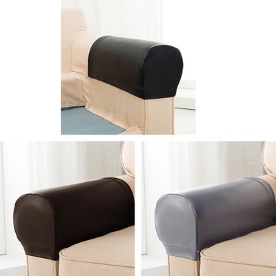 Sessel Leder Sesselschoner Hussen Armlehnenschoner Sofa Armlehnen Abdeckungen
