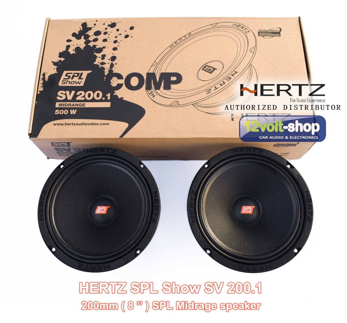 HERTZ SV 200.1 SPL Show 200mm(8‚Äô‚Äô) Midrange Speakers | 400W