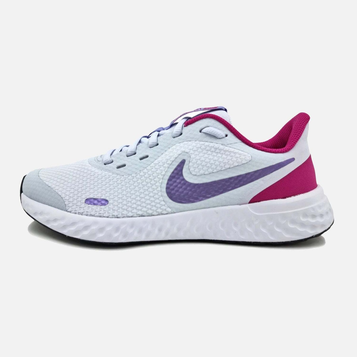 Purple Nike Revolution Toddler Kids Nike Revolution Grey Purple UK