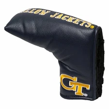 NCAA Georgia Tech Yellow Jacket Golf Vintage Magnetic Blade Putter Cover