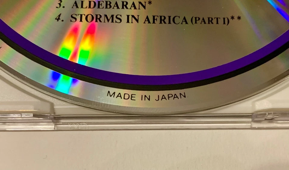 (NM) Import (Japan) CD Single - Enya - Storms In Africa (1989) 4 Songs 16P2-2877 - Image 4 of 4