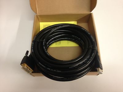 DVI to HDMI 2.0 Adapter Cable, 25 ft