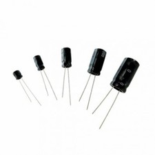 100 x 220uF Aluminum Electrolytic Capacitor Radial Lead Cap 50 v 220 uf 20 50V