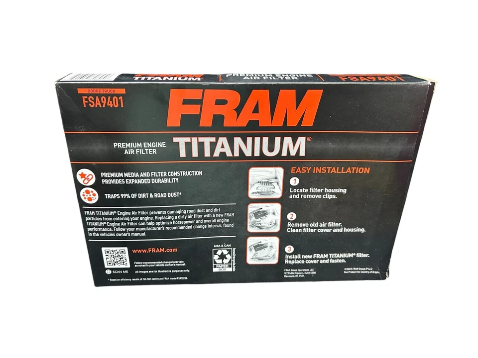 Filtro de ar para caminhão Dodge FRAM FSA9401 - Imagem 2 de 3